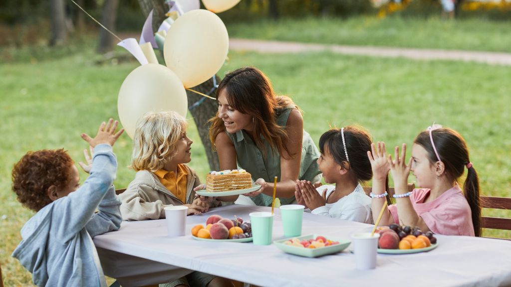 Kindergeburtstag Ideen 6 bis 8 Jahre: Gartenparty.