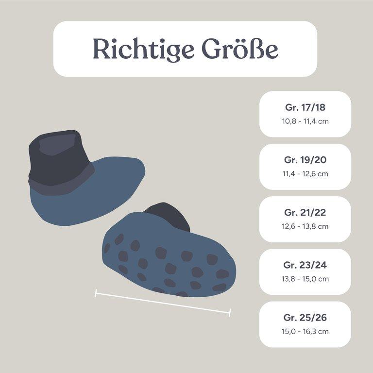 Baby-Walkschuhe | Dunkelblau | 17/18