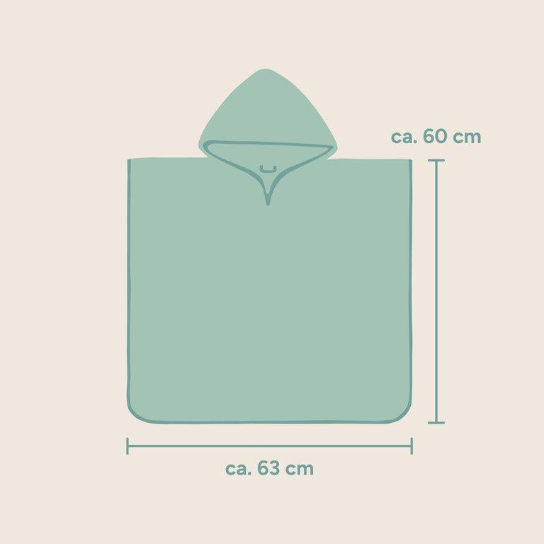 Badeponcho | Frotte | Rosé