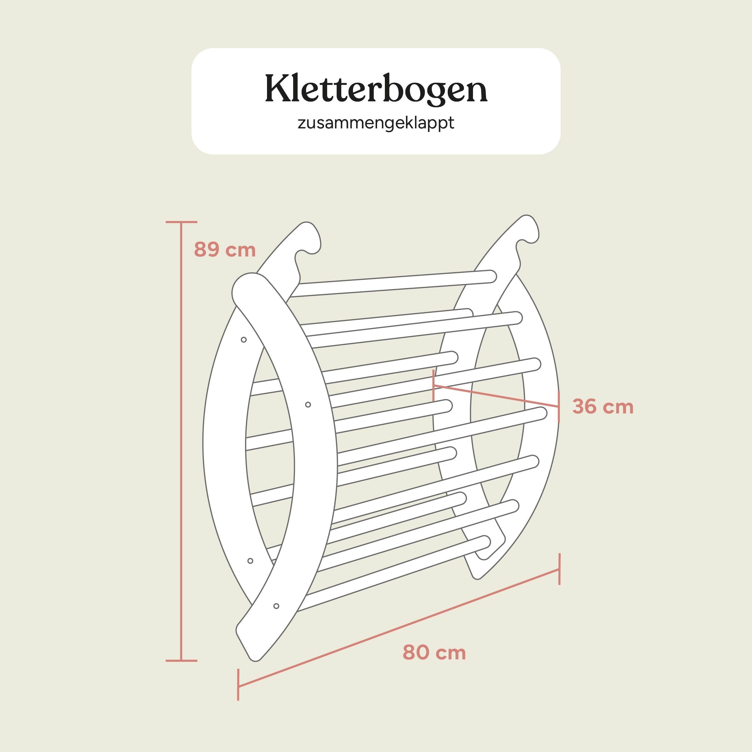 Kletterbogen | Natur-Weiß | 5594