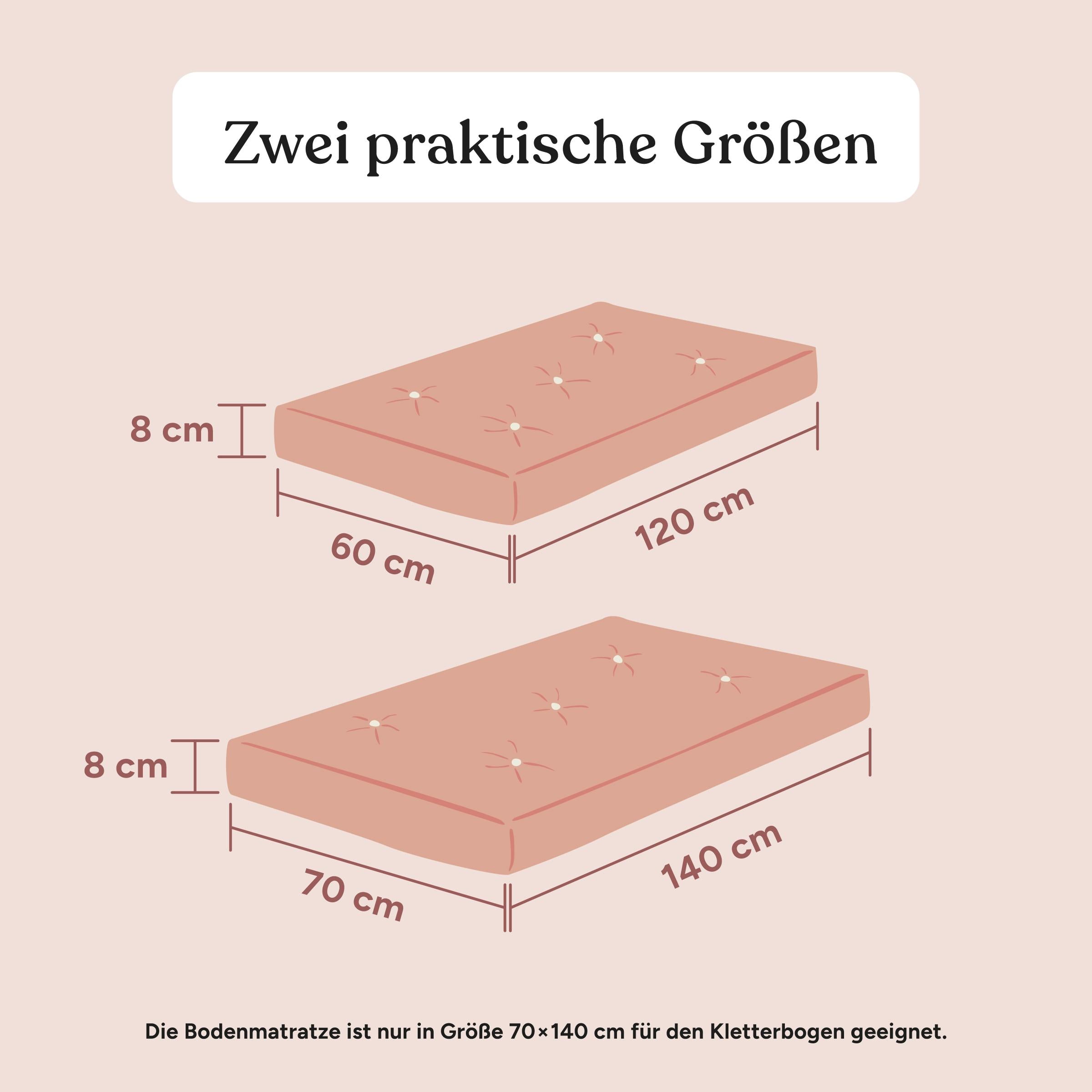 Bodenmatratze | Web Beige | 60x120 cm