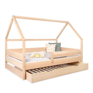 Hausbett mit Bettkasten