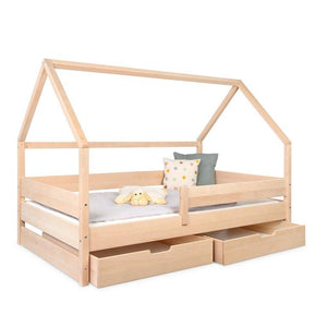 Hausbett mit 2 Schubladen