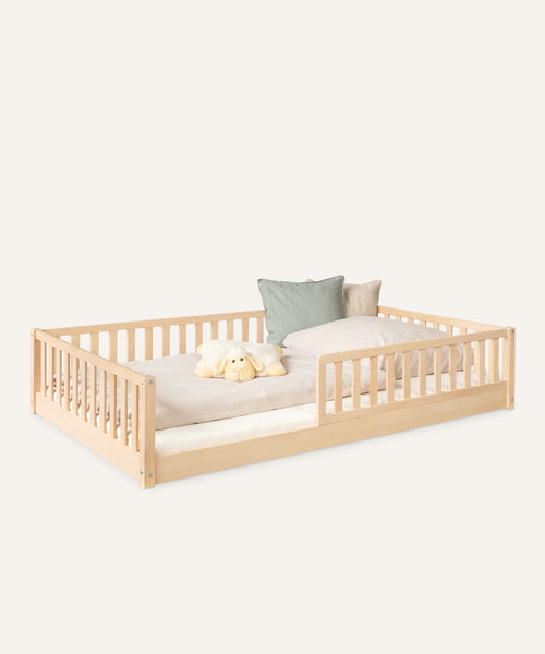 Bodenbett Livo  |  Buche Natur