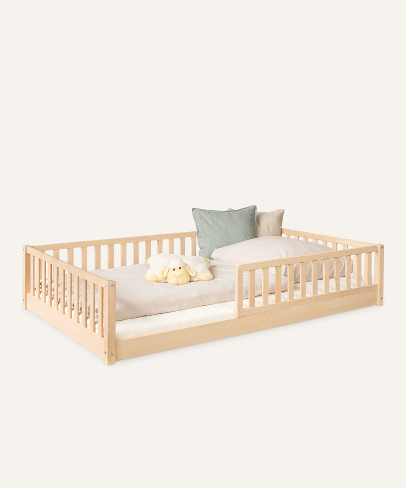 Bodenbett Livo  |  Buche Natur