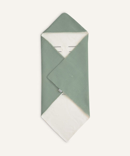 Ehrenkind Einschlagdecke Jade-Creme.