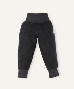 Ehrenkind Walkhose mit Bündchen anthrazit.
