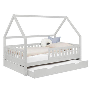 Hausbett mit Bettkasten