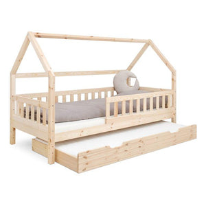 Hausbett mit Bettkasten