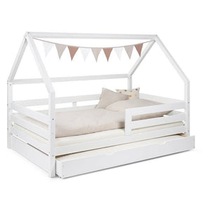 Hausbett mit Bettkasten