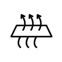 Icon - Atmungsaktives und temperaturausgleichendes Material