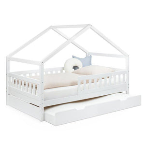 Hausbett mit Bettkasten