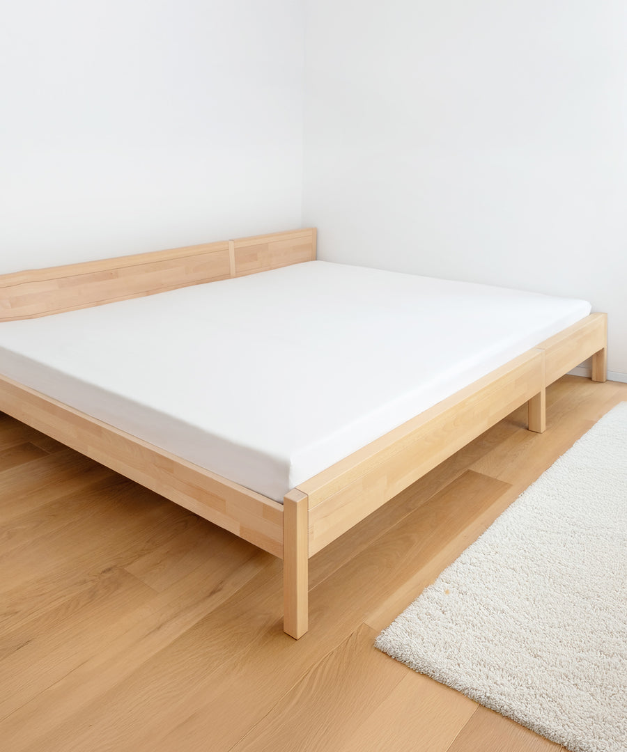 Spannbettlaken in 270x200 cm passend für Familienbett.