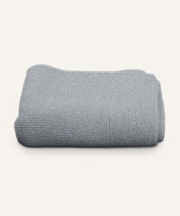Babydecke Bio-Lammwolle Grau.