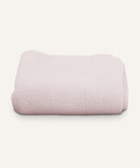 Babydecke Bio-Lammwolle Rosa.