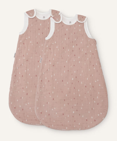 2er-Pack Babyschlafsack  |  ganzjährig 2.5 TOG  |  Musselin