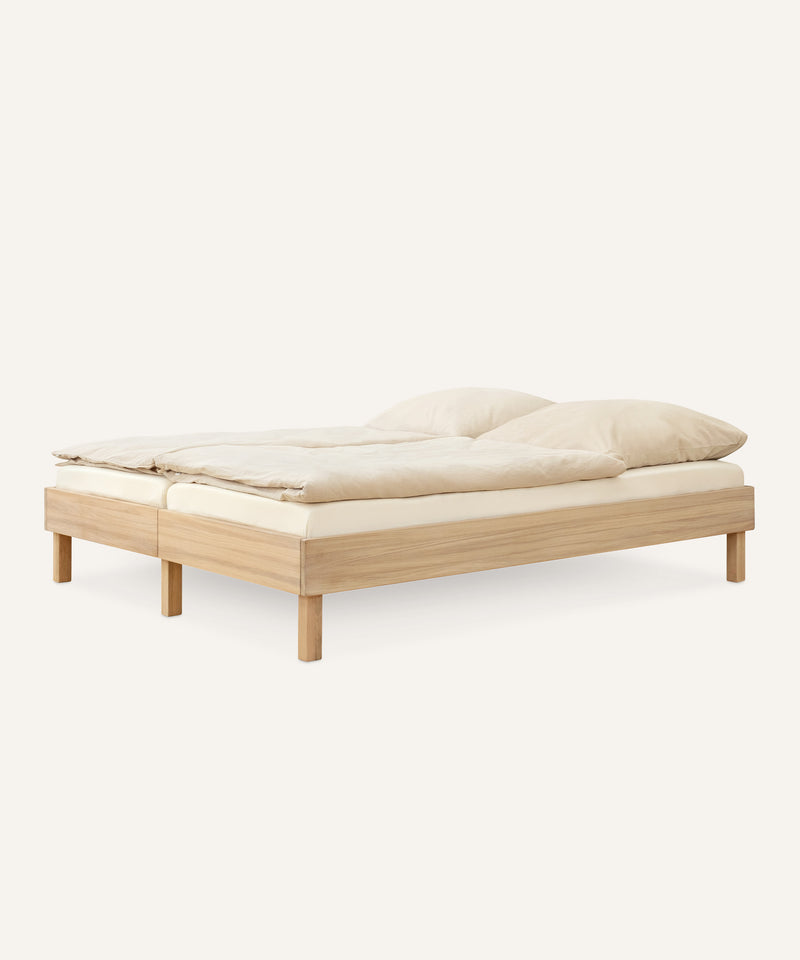 Doppelbett Plano | Eiche | 180 × 200 cm