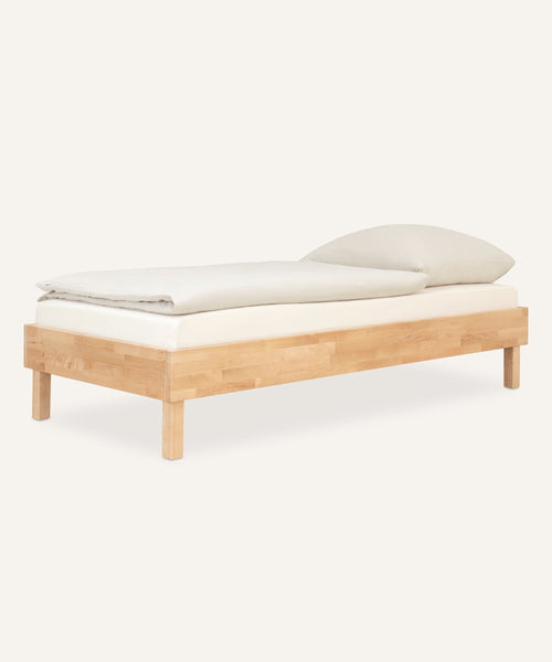 Ehrenkind Einzelbett Plano Birke 90x200.