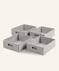 4er-Pack Filzbox