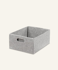 Ehrenkind Filzbox Medium Hellgrau.