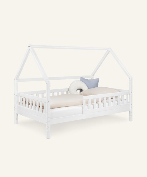 Ehrenkind Hausbett Lille 120x200 weiß 