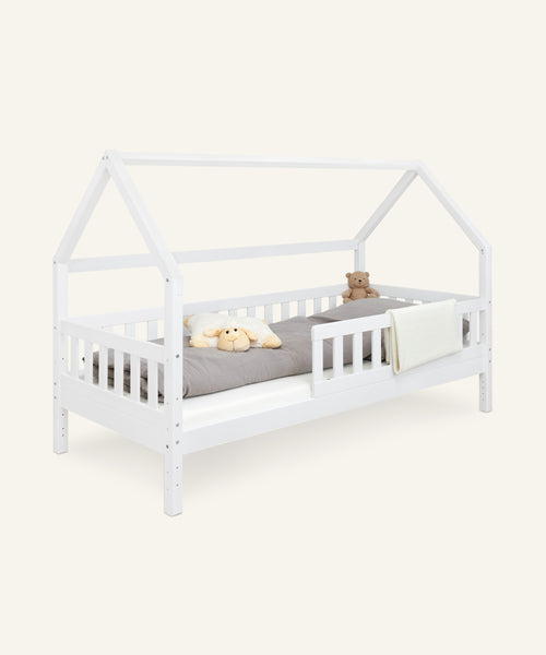 Ehrenkind Hausbett Lille 90x200 weiß 