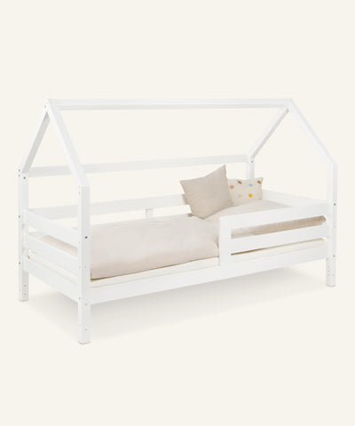 Ehrenkind Hausbett Sona 90x200 Kiefer Weiß 