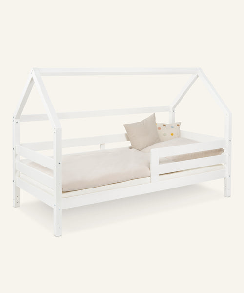 Ehrenkind Hausbett Sona 90x200 Kiefer Weiß 