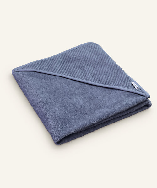 Ehrenkind Kapuzenhandtuch Jeansblau