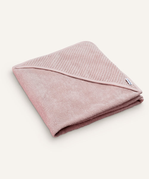 Ehrenkind Kapuzenhandtuch Rose