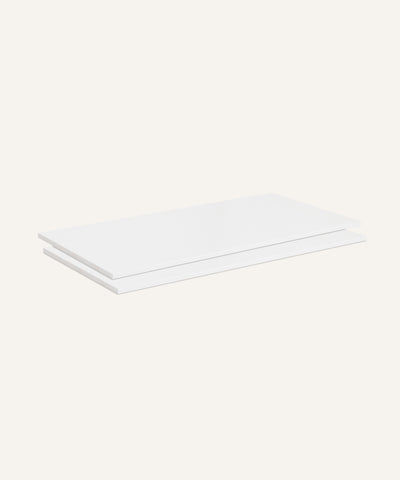 Ehrenkind Einlegeboden 100cm für den Kleiderschrank Linia Kiefer Weiß 100cm.