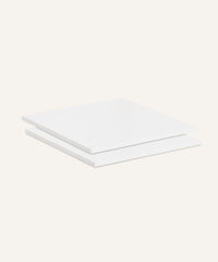 Ehrenkind Einlegeboden 50cm für den Kleiderschrank Linia Kiefer Weiß 50cm.