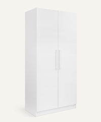 Ehrenkind Kleiderschrank Linia Kiefer Weiß 100 cm Basis-Set.