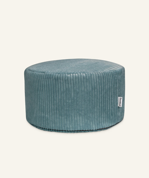 Ehrenkind Pouf Rund Blaugrün