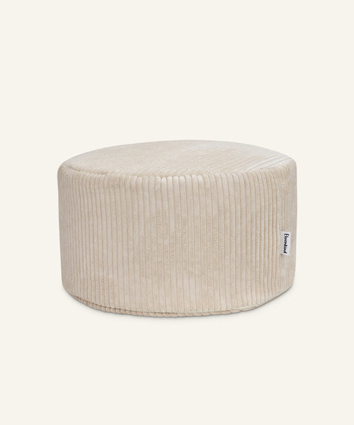 Ehrenkind Pouf rund Natur