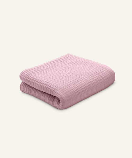 Ehrenkind Tagesdecke Musselin Rosé