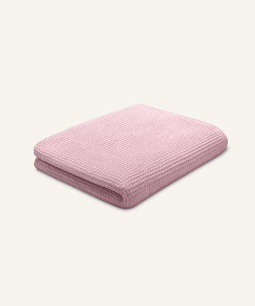 Ehrenkind Tagesdecke Waffelpiqué Rosé.