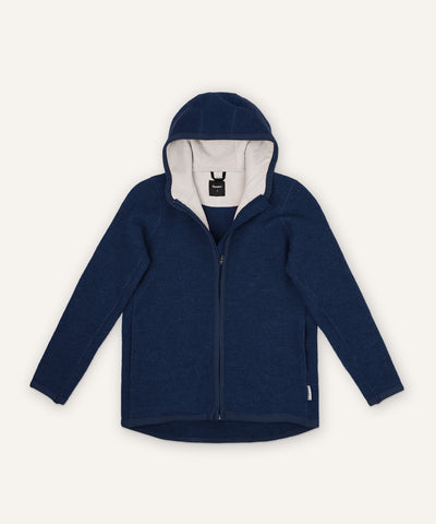 Walkjacke Damen in Dunkelblau.