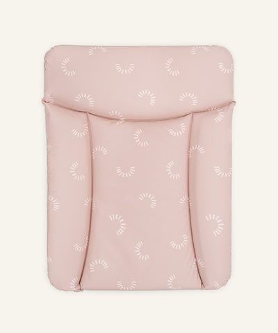 Ehrenkind Wickelauflage abwaschbar 50x70 cm Rosé gemustert