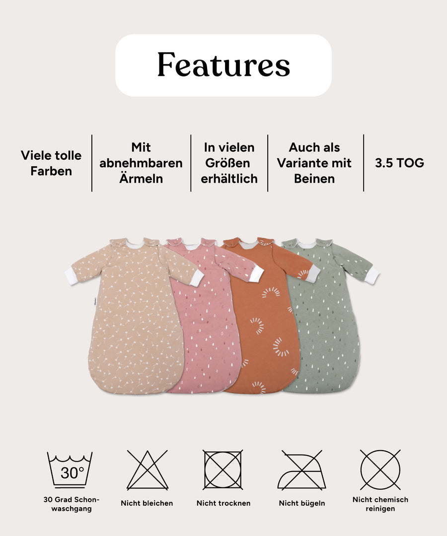 Features Winter-Schlafsack 3.5 TOG.
