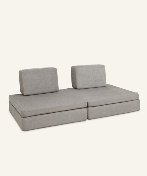 Spielsofa Web in Hellgrau.