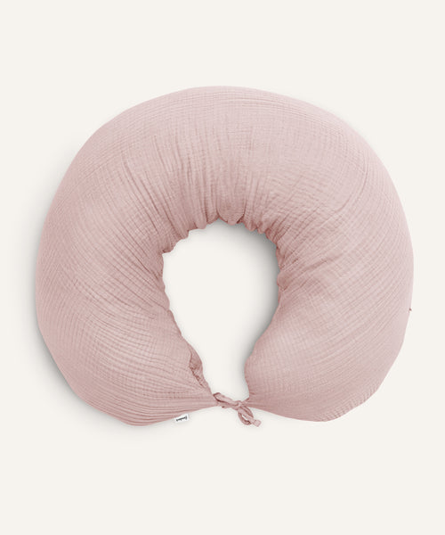 Ehrenkind Stillkissen Musselin in Rosé.