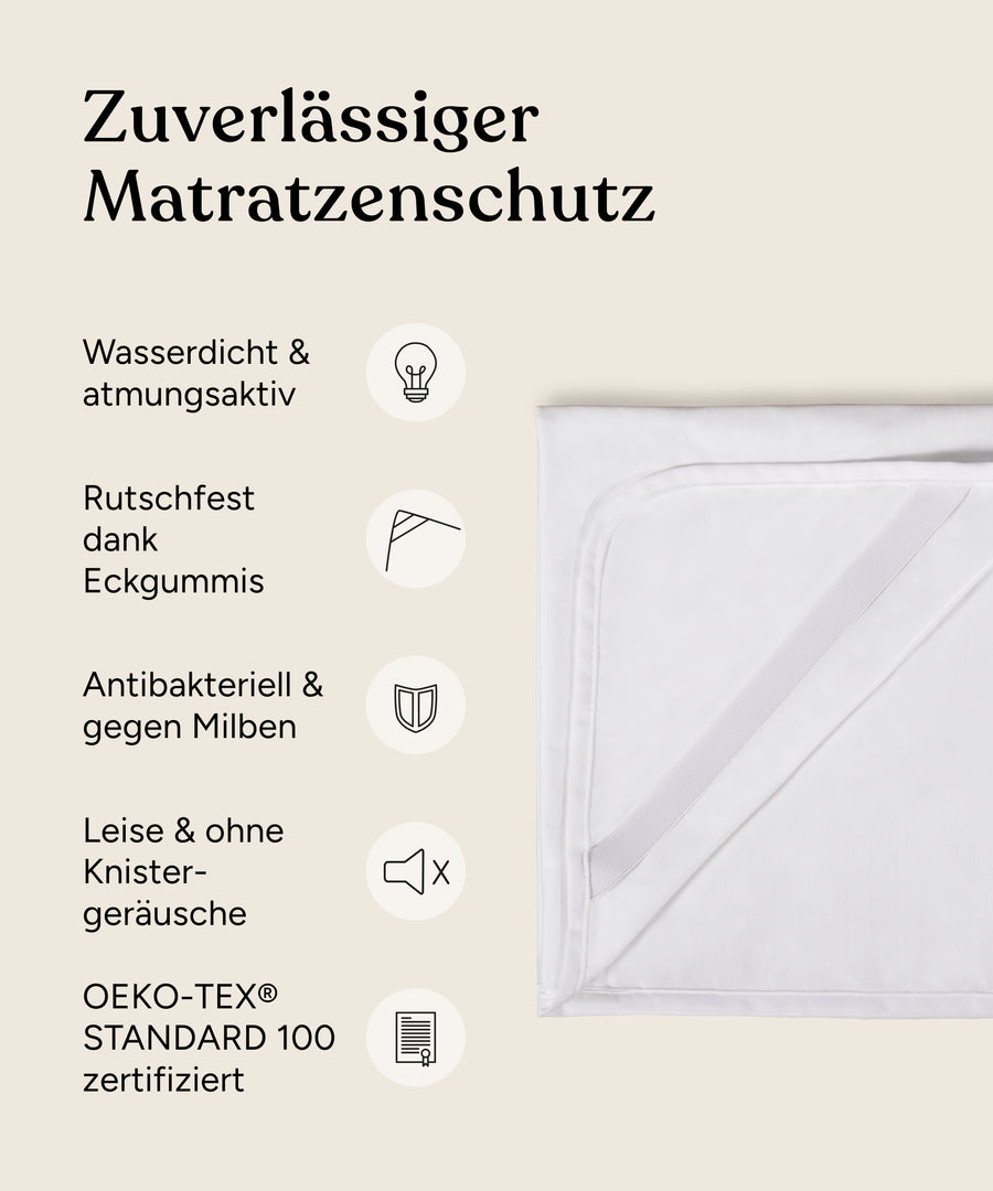 Vorteile wasserdichte Matratzenauflage 