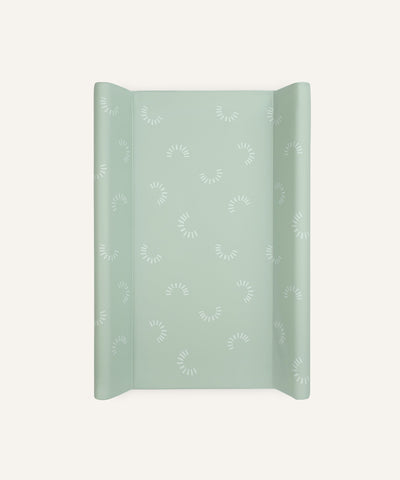 Wickelauflage abwaschbar 50x70 cm Jade gemustert.