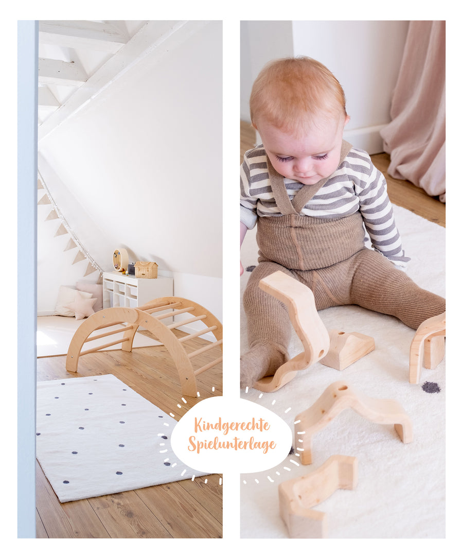 Kinderzimmerteppich.