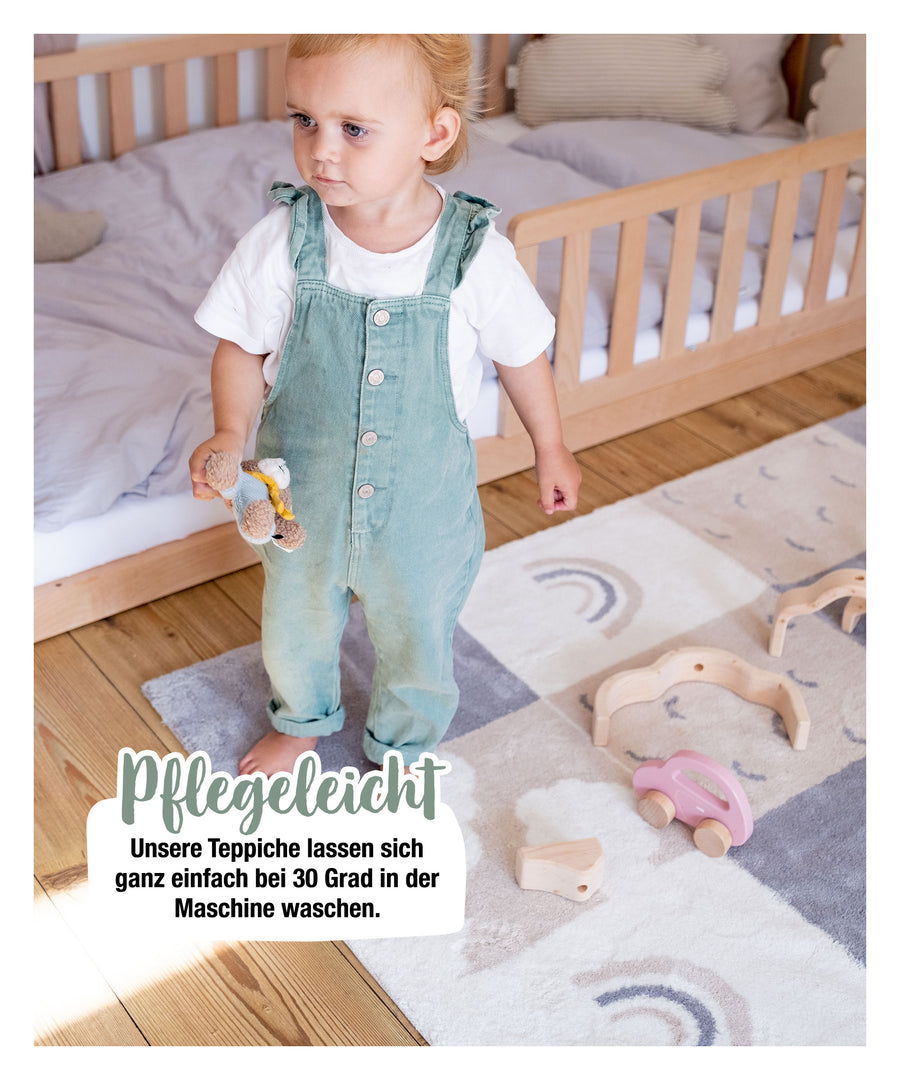 Kinderzimmerteppich.